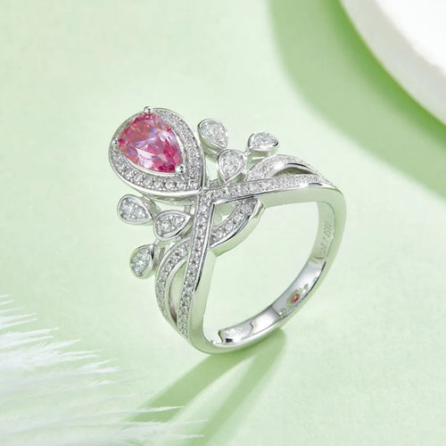1 Carat Moissanite Ring in 925 Sterling Silver - Exquisite Brilliance and Elegance - Shopthatapp.ca