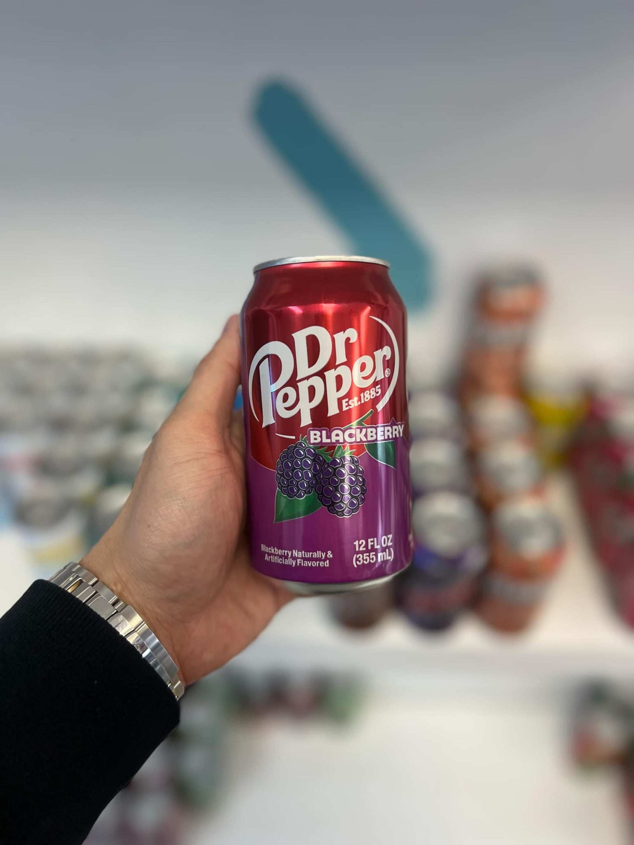 Dr. Pepper Blackberry - 355mL - Www.Shopthatapp.ca
