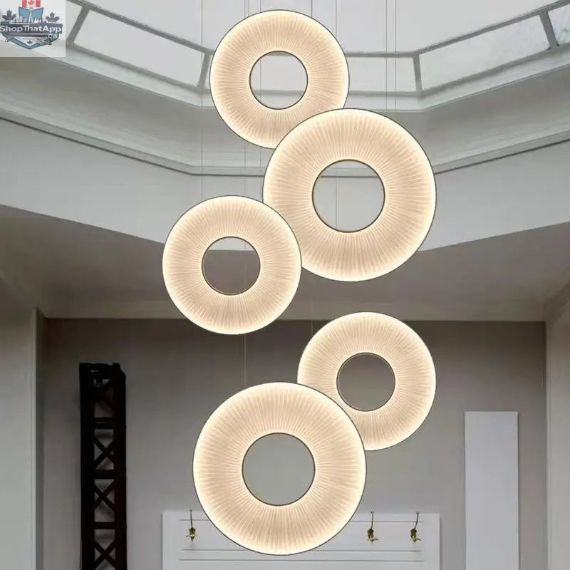 Pleated Chandeliers Japanese Designer Creative Dining Room Bedroom - Shopthatapp.ca