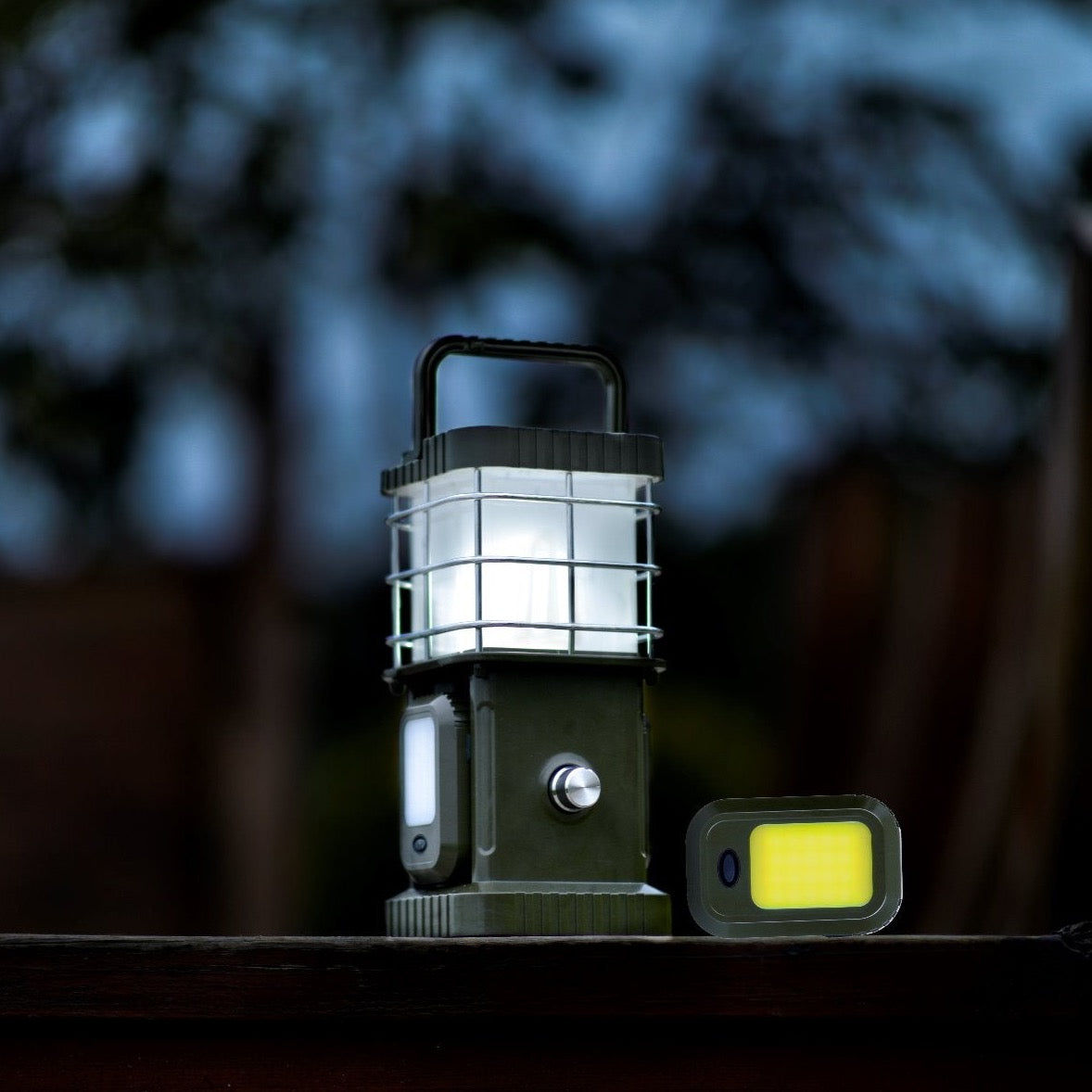 TRU De-LIGHT BUDDY Dimmable LED Lamp / Power Bank / Bluetooth Speaker / Independent side lamps - Music / Decoration - All-In-One - Www.Shopthatapp.ca