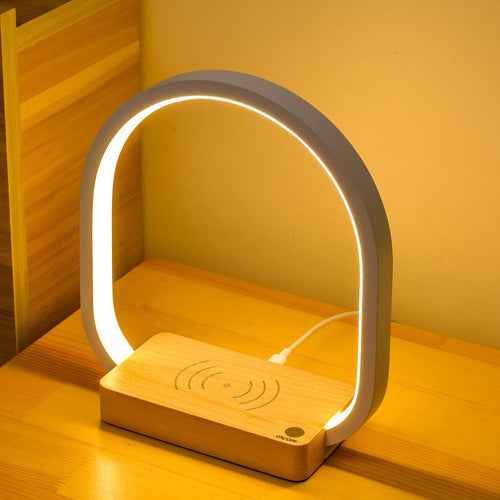 Multifunctional Modern Table Lamp with Wireless Charging
