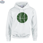 Unisex CITADL print pullover hoodie with a relaxed fit and soft fabric, shown in a casual front view.