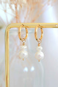 Minimalist Pearl Earrings.....