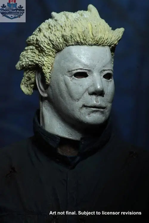 Toy Snowman Halloween II Michael Myers action figure from the Halloween collectible toy series, featuring detailed costume and mask.