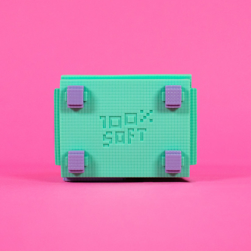 8-Bit Dumpster Fire Vinyl Figure by 100% Soft - Www.Shopthatapp.ca