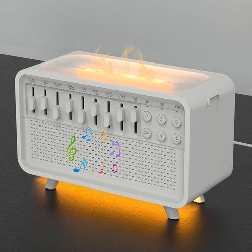 3 In 1 Bluetooth Sleep Aid - White Noise, Night Light, and Humidifier - Shopthatapp.ca