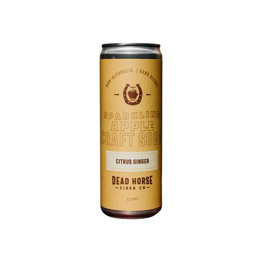 Dead Horse Cider Citrus Ginger - Refreshing Craft Cider with Zesty Flavor