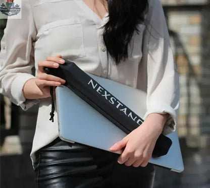 Folding portable lifting laptop computer stand - Shopthatapp.ca