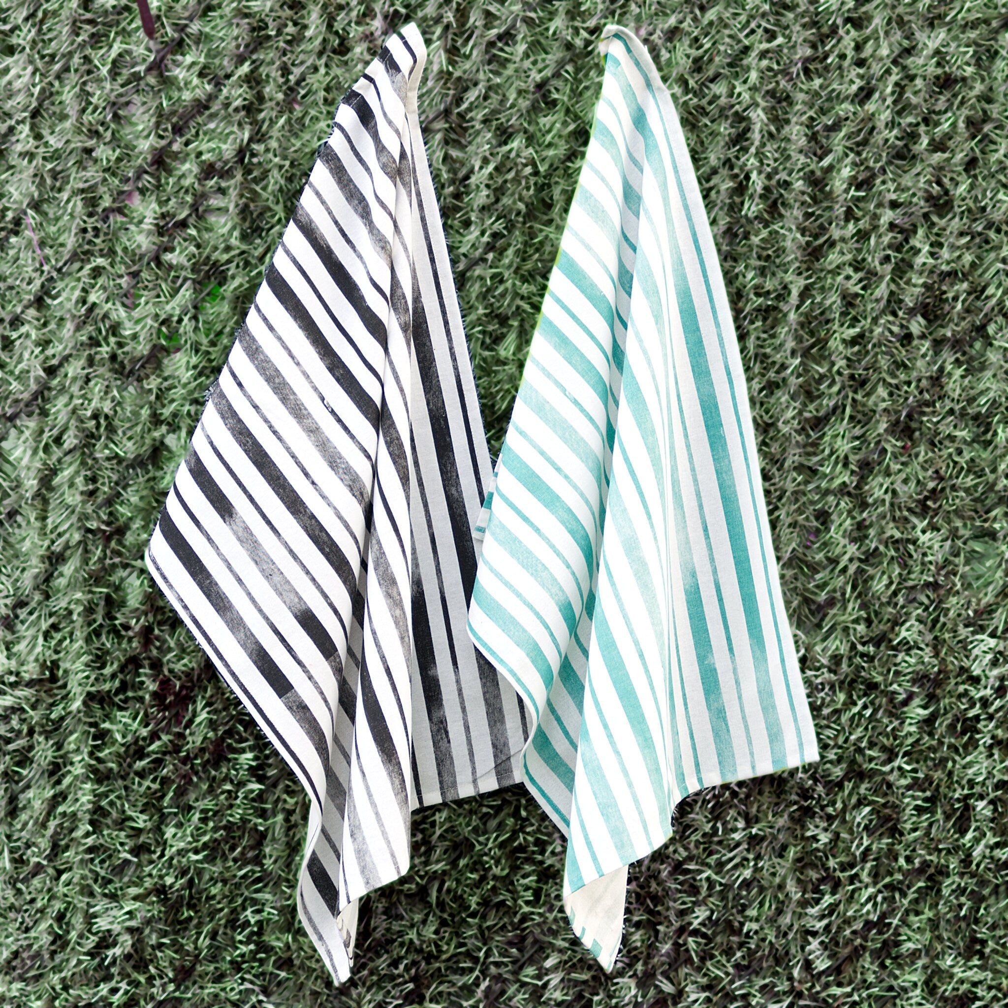 Stripes in Distress: Tea Towels - Shopthatapp.ca