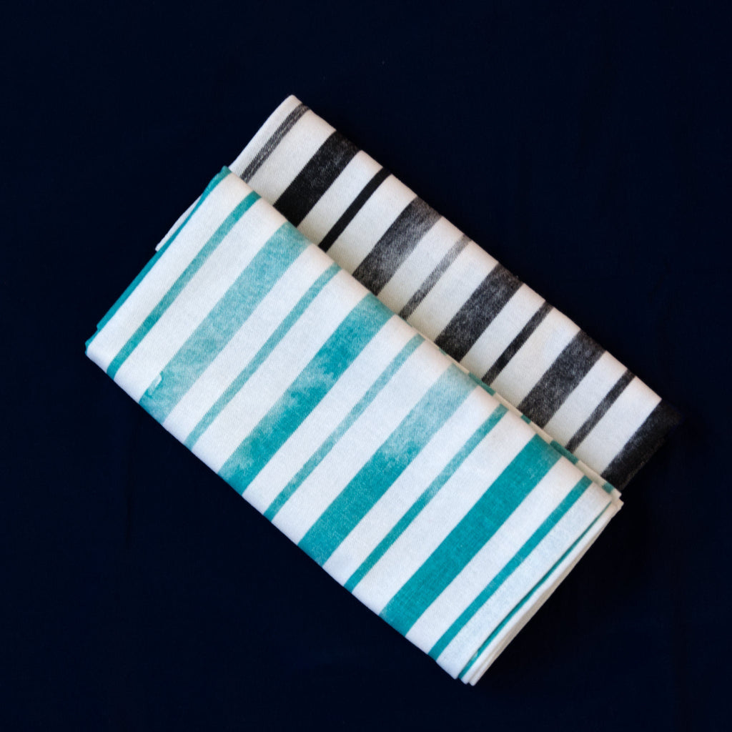 Stripes in Distress: Tea Towels - Shopthatapp.ca