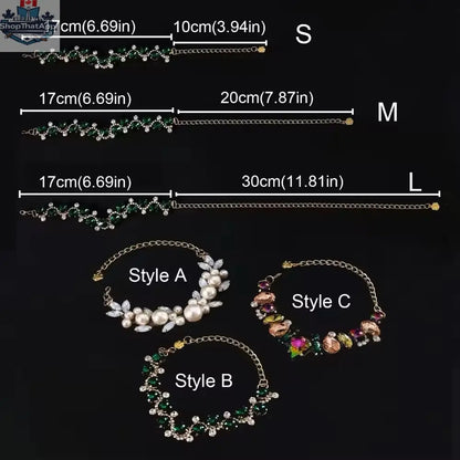 Bridgette Necklace – Luxury Rhinestone Pet Necklace - Shopthatapp.ca