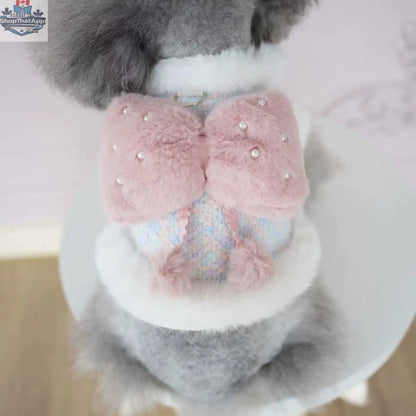 Princessa Easter Coat for Dogs | Luxury Spring Dog Outfit - Shopthatapp.ca