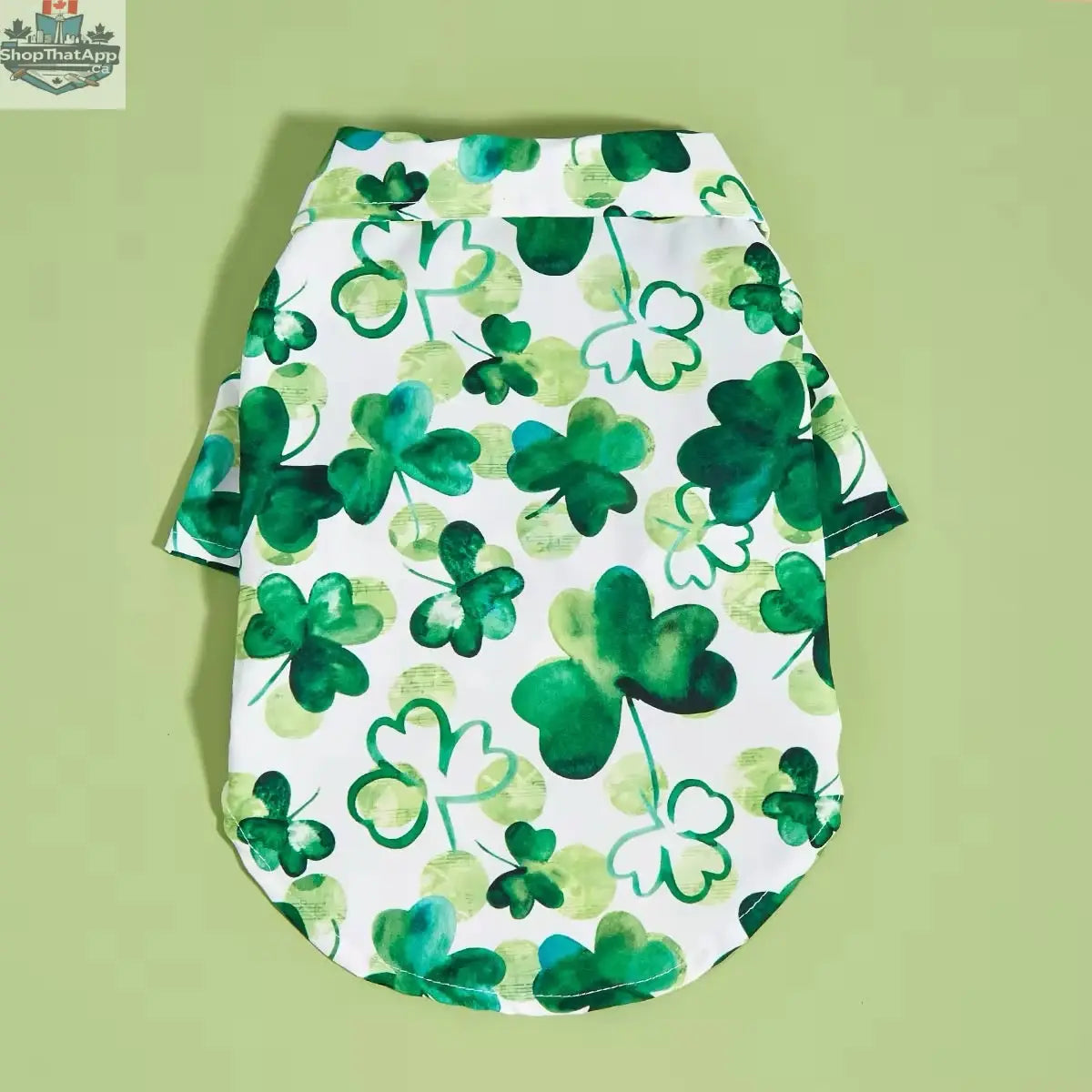 Saint Patrick's Day Dog Shirt - Adorable Festive Holiday Pet Tee for Your Furry Friend - Shopthatapp.ca
