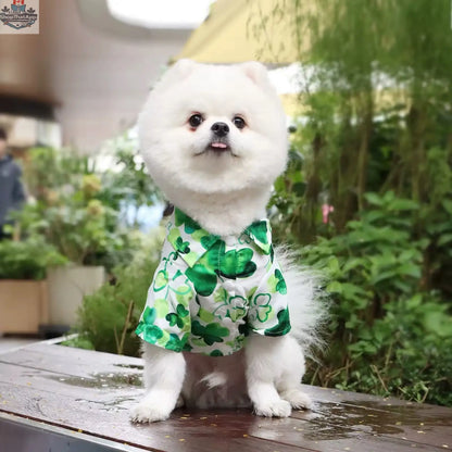Saint Patrick's Day Dog Shirt - Adorable Festive Holiday Pet Tee for Your Furry Friend - Shopthatapp.ca