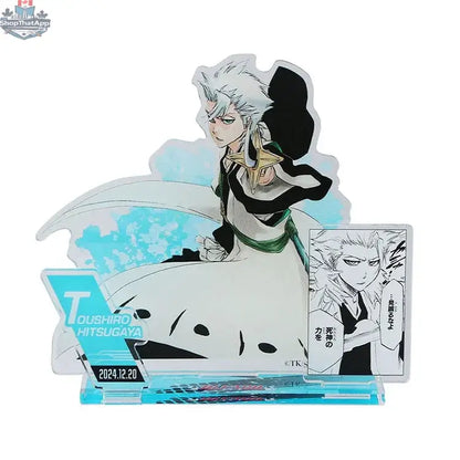 BLEACH Toushiro Hitsugaya acrylic stand from Doki Doki Land featuring a famous scene, ideal for collectibles and anime fans.