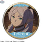 Frieren anime tin badge featuring the character Frieren from Beyond Journey's End, collectible Doki Doki Land merchandise.