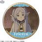 Frieren anime tin badge featuring a colorful design from Doki Doki Land’s Beyond Journey's End collection, showcasing Frieren character artwork.