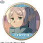 Frieren anime tin badge featuring character design from Frieren: Beyond Journey's End, collectible Doki Doki Land merchandise.
