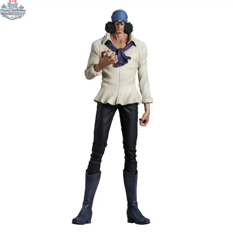 Doki Doki Land One Piece Kuzan figure from Ichibansho Masterlise Legendary Hero collection, detailed collectible figurine.