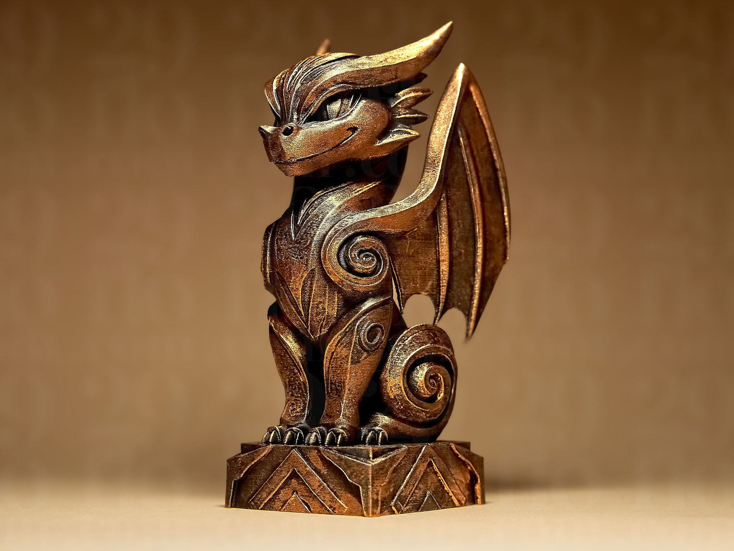 Upright Ornate Dragon - Dragons Series - Shopthatapp.ca
