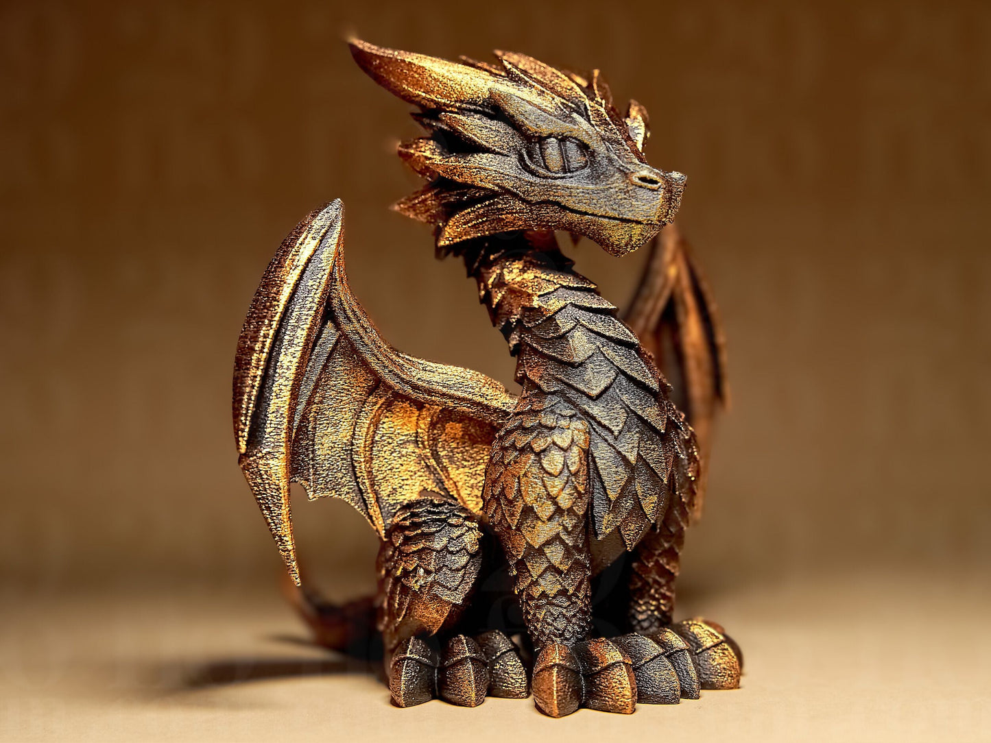 Upright Sitting Dragon - Dragons Series - Shopthatapp.ca