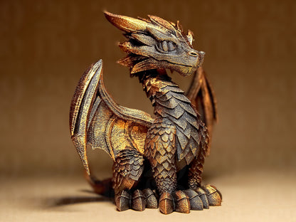Upright Sitting Dragon - Dragons Series - Shopthatapp.ca