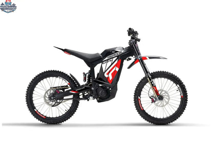 E-Vélo EUNORAU QUEBEC EKIDS16 1.0 R1 e-dirt bike for kids, featuring a sturdy frame and colorful design for fun and learning.