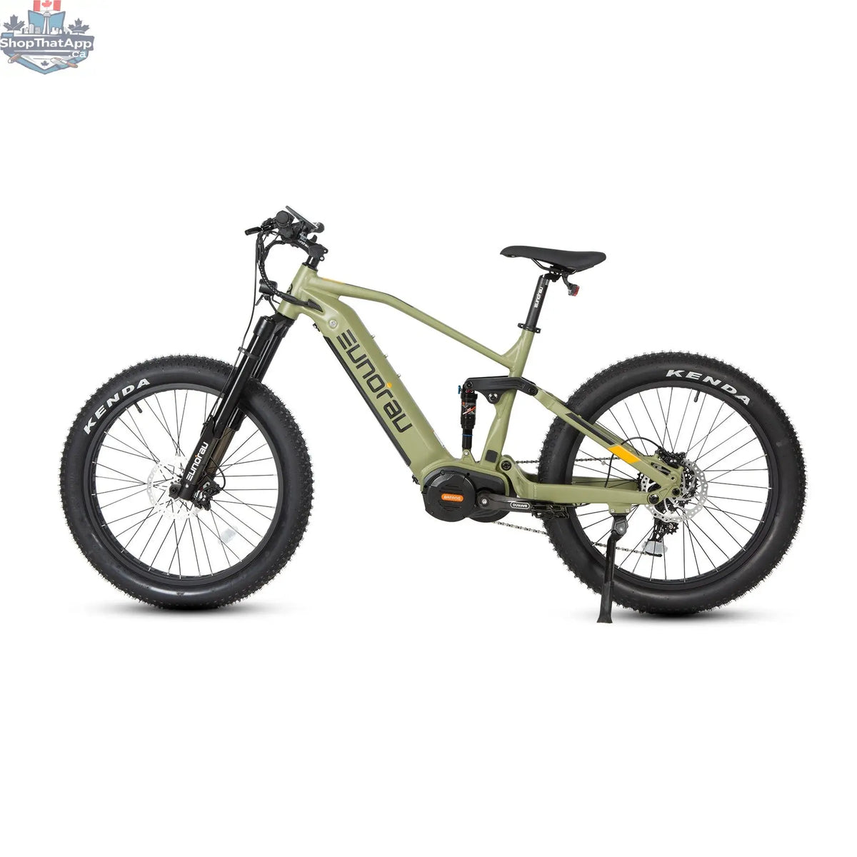 E-Vélo EUNORAU QUEBEC SPECTER-S 3.0 Hunter X9 electric bicycle with sleek frame and advanced features visible in the image.
