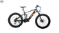E-Vélo EUNORAU QUEBEC FAT-HS Hunter X8 electric bicycle with rugged tires and sleek frame, designed for adventurous riding.