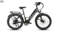 E-Vélo EUNORAU QUEBEC META24 1.0 electric bicycle with sleek frame, handlebars, and battery pack visible in the image.