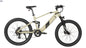 Electric bicycle from E-Vélo EUNORAU QUEBEC with a sleek frame and handlebars, designed for urban commuting and eco-friendly travel.
