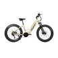 E-Vélo EUNORAU QUEBEC FAT-HD 2.0 Hunter X7 electric bicycle with rugged tires and sleek frame for versatile off-road and city riding.