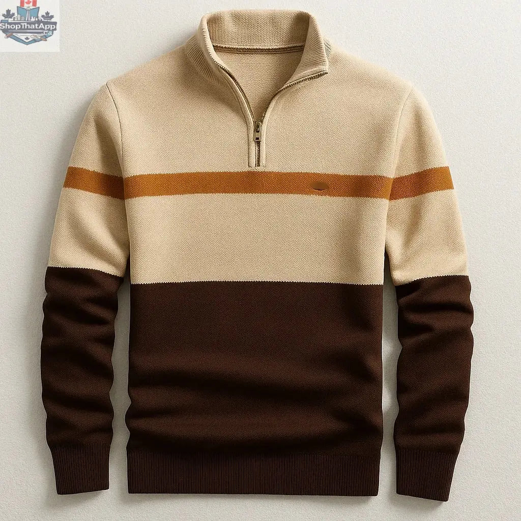 Premium CITADL pullover sweater in soft knit fabric, featuring a classic crewneck and ribbed cuffs.