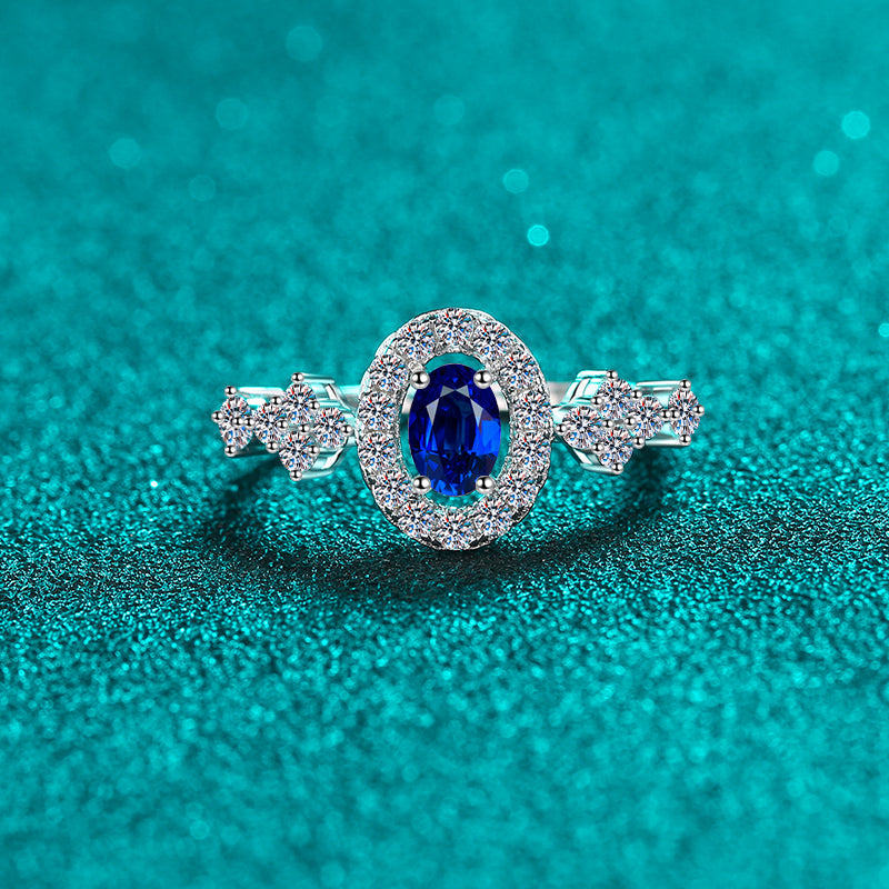 925 Sterling Silver Moissanite Ring - Shopthatapp.ca