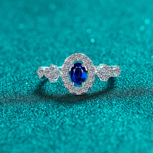 925 Sterling Silver Moissanite Ring - Shopthatapp.ca