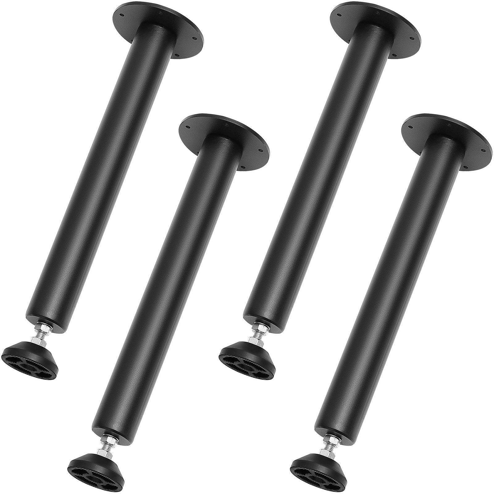 16 Inch Adjustable Desk Legs, Set Of 4 - 1200 Lbs Load Capacity.