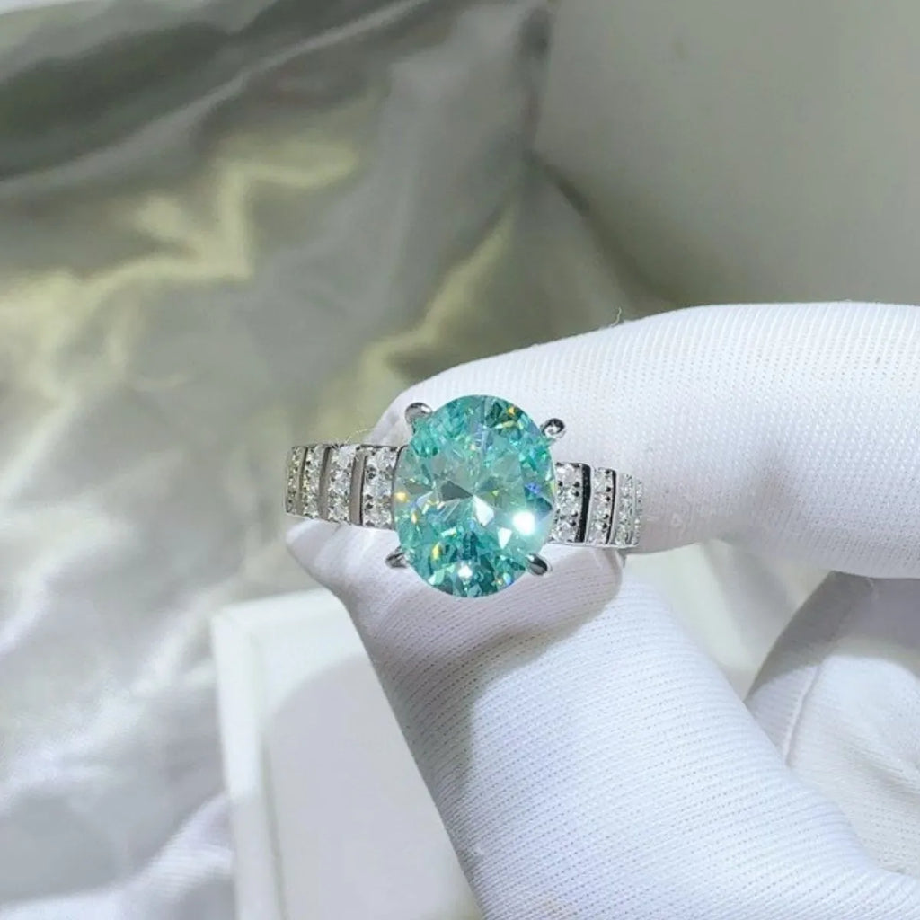 2 Carat Moissanite Ring in 925 Sterling Silver - Shopthatapp.ca