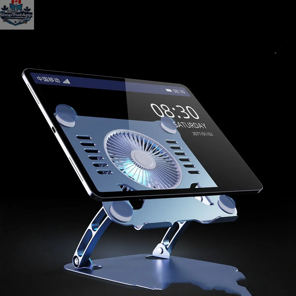 Laptop Stand With Fan Cooling Tablet Computer Stand - Shopthatapp.ca