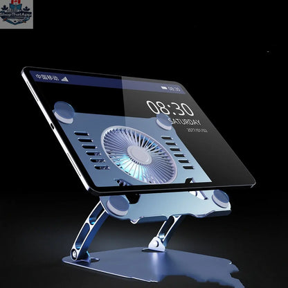 Laptop Stand With Fan Cooling Tablet Computer Stand - Shopthatapp.ca
