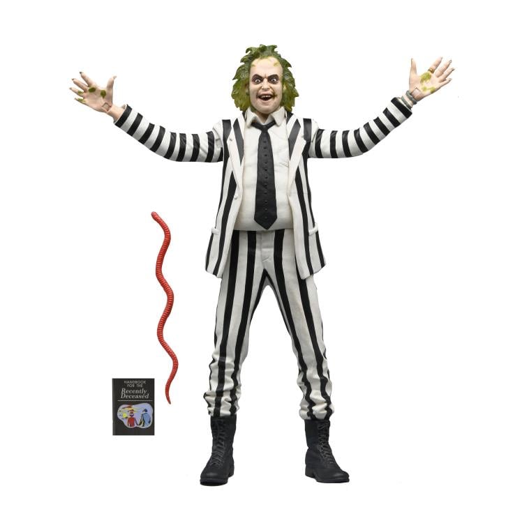 Beetlejuice (Black and White Suit) Action Figure - Www.Shopthatapp.ca