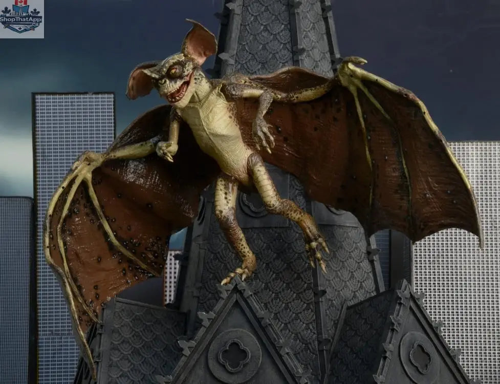 Toy Snowman Gremlins 2 Bat Gremlin action figure from the Ultimate Deluxe Collectible series, detailed toy collectible toy.