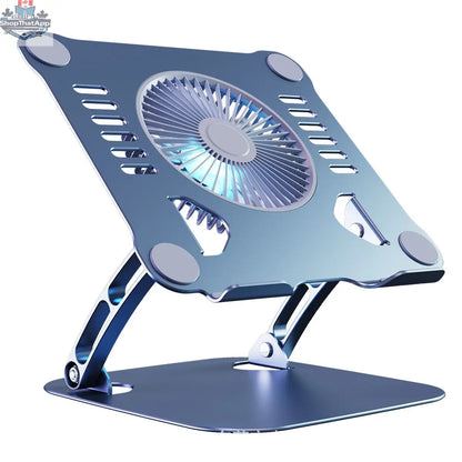 Laptop Stand With Fan Cooling Tablet Computer Stand - Shopthatapp.ca