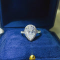2 Carat Moissanite Ring in 925 Sterling Silver - Shopthatapp.ca