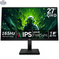 HP X27q 27 Inch QHD Gaming Computer Monitor 165Hz IPS 1ms VESA Mountable AMD Freesync Height Adjust Stand Pivot Rotation for PS4 PS5 Gamer Console Desktop Laptop Flat Display Black (Renewed) - Shopthatapp.ca