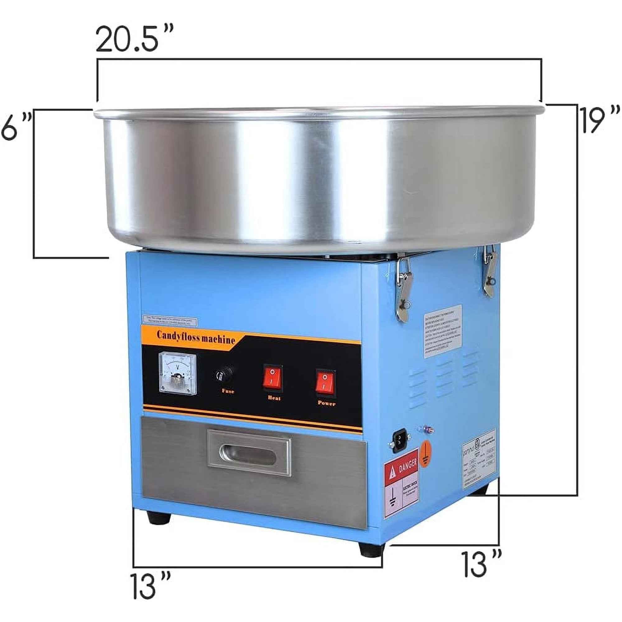 Canadian Flosser Cotton Candy Machine (Blue) | Commercial