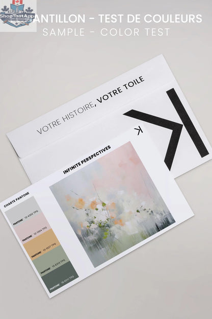 INFINITE PERSPECTIVES Canvas Artwork - Oeuvre sur toile étiré - Shopthatapp.ca