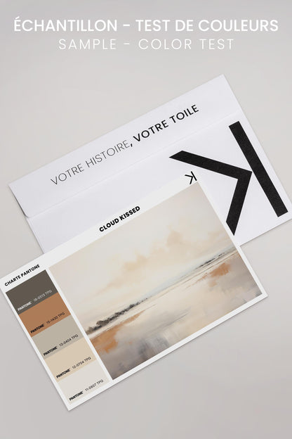 CLOUD-KISSED Oeuvre sur toile : Art moderne décoration intérieure élégante pour votre espace - Shopthatapp.ca