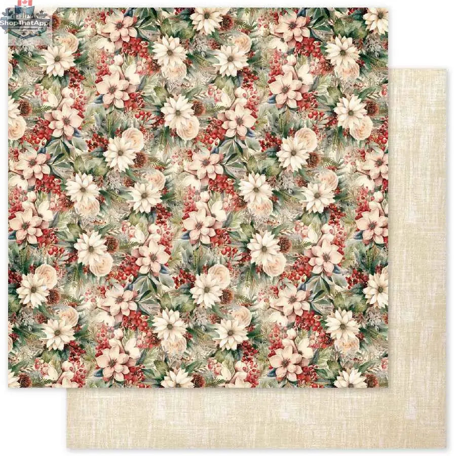 12-pack of Joy to the World paper collection by Ecstasy Crafts, 12x12-inch cardstock sheets in festive holiday designs