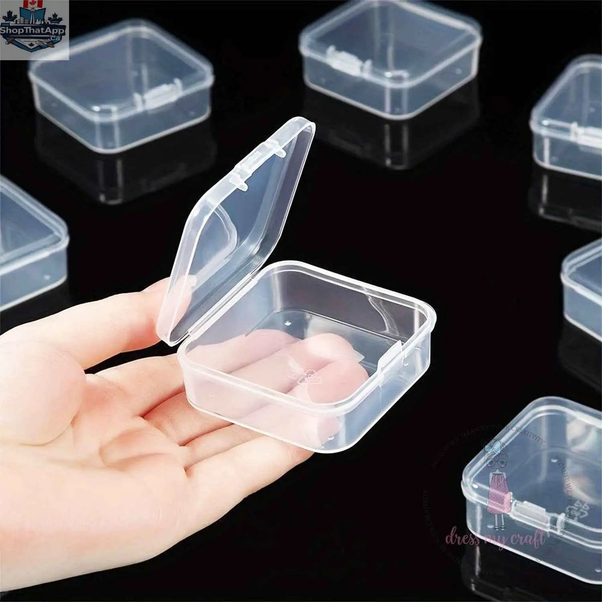 Ecstasy Crafts Dress My Craft Storage Box 12-in-1 slimline organizer with multiple compartments for craft supplies.