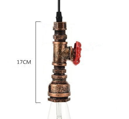 Retro Water Pipe Lamp Industrial Personality Restaurant